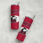 customized-northern-illinois-huskies-torn-band-red-white-skinny-tumbler-best-selling-1.webp