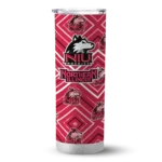 customized-northern-illinois-huskies-zipper-leopard-red-skinny-tumbler-best-selling.webp