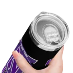 customized-northwestern-wildcats-helmet-belt-purple-black-skinny-tumbler-best-selling.webp