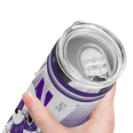 customized-northwestern-wildcats-snoopy-dog-purple-white-skinny-tumbler-best-selling.webp