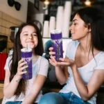 customized-northwestern-wildcats-sparkle-drip-purple-skinny-tumbler-best-selling-1.webp