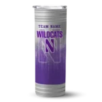 customized-northwestern-wildcats-swirl-texture-purple-skinny-tumbler-best-selling.webp