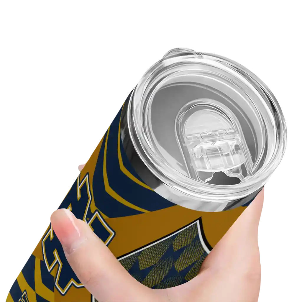 customized-notre-dame-fighting-irish-camo-texture-navy-skinny-tumbler-high-quality.webp