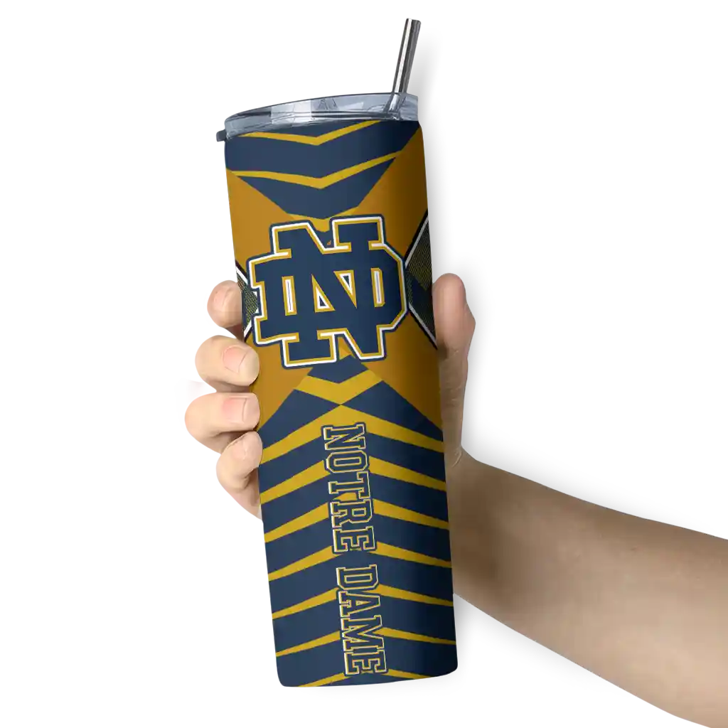 customized-notre-dame-fighting-irish-camo-texture-navy-skinny-tumbler-premium-grade.webp