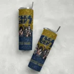 customized-notre-dame-fighting-irish-kiss-band-gold-skinny-tumbler-best-selling.webp