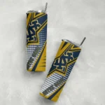 customized-notre-dame-fighting-irish-web-stripes-navy-white-skinny-tumbler-best-selling.webp