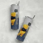 customized-notre-dame-fighting-irish-winnie-the-pooh-navy-gray-skinny-tumbler-best-selling.webp