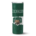 customized-ohio-bobcats-torn-band-green-white-skinny-tumbler-best-selling-1.webp