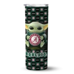 customized-ohio-bobcats-yoda-cozy-green-black-skinny-tumbler-best-selling.webp