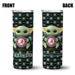 customized-ohio-bobcats-yoda-cozy-green-black-skinny-tumbler-best-selling.webp