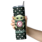 customized-ohio-bobcats-yoda-cozy-green-black-skinny-tumbler-best-selling.webp