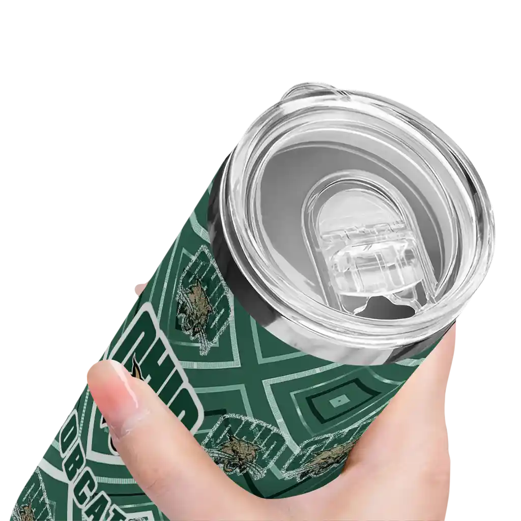 customized-ohio-bobcats-zipper-leopard-green-skinny-tumbler-high-quality-1.webp