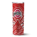 customized-ohio-state-buckeyes-monogram-burst-scarlet-white-skinny-tumbler-best-selling.webp