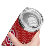 customized-ohio-state-buckeyes-monogram-burst-scarlet-white-skinny-tumbler-best-selling.webp