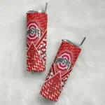customized-ohio-state-buckeyes-monogram-burst-scarlet-white-skinny-tumbler-best-selling.webp