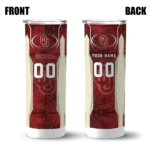customized-oklahoma-sooners-stacked-diamond-crimson-skinny-tumbler-best-selling.webp