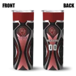 customized-oklahoma-sooners-superman-emblem-crimson-black-skinny-tumbler-best-selling.webp