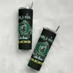 customized-oregon-ducks-rose-romance-green-black-skinny-tumbler-best-selling.webp