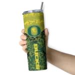 customized-oregon-ducks-spiral-burst-print-green-skinny-tumbler-best-selling.webp