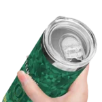 customized-oregon-ducks-starburst-tiles-green-skinny-tumbler-best-selling-2.webp
