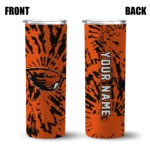 customized-oregon-state-beavers-metallic-grid-orange-skinny-tumbler-best-selling.webp