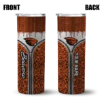 customized-oregon-state-beavers-sparkle-drip-orange-skinny-tumbler-best-selling-1.webp