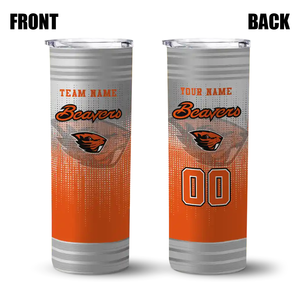 customized-oregon-state-beavers-swirl-texture-orange-skinny-tumbler-fashion-forward.webp
