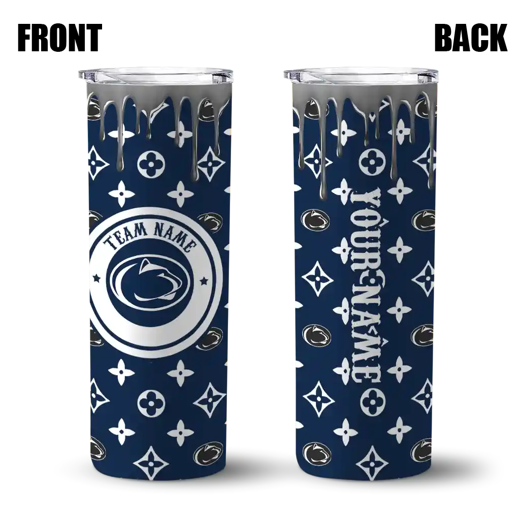customized-penn-state-nittany-lions-camo-streak-blue-skinny-tumbler-fashion-forward.webp