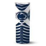 customized-penn-state-nittany-lions-camo-texture-blue-skinny-tumbler-best-selling.webp