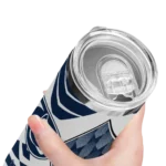 customized-penn-state-nittany-lions-camo-texture-blue-skinny-tumbler-best-selling.webp