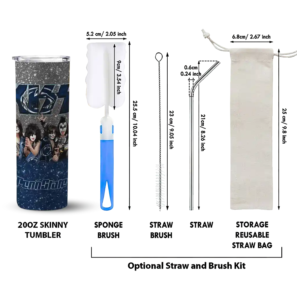 customized-penn-state-nittany-lions-kiss-band-white-skinny-tumbler-new-arrival-1.webp