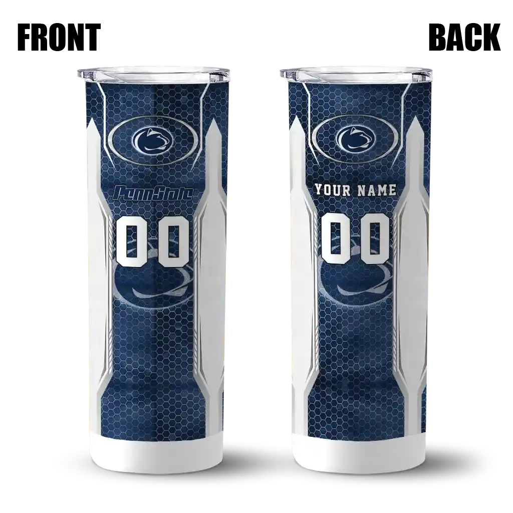 customized-penn-state-nittany-lions-stacked-diamond-blue-skinny-tumbler-fashion-forward-1.webp