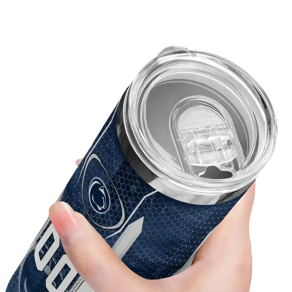 customized-penn-state-nittany-lions-stacked-diamond-blue-skinny-tumbler-high-quality-2.webp