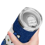 customized-pittsburgh-panthers-hello-kitty-royal-blue-black-skinny-tumbler-best-selling-2.webp