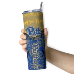 customized-pittsburgh-panthers-spiral-burst-print-royal-blue-skinny-tumbler-best-selling.webp