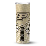customized-purdue-boilermakers-monogram-burst-gold-white-skinny-tumbler-best-selling.webp