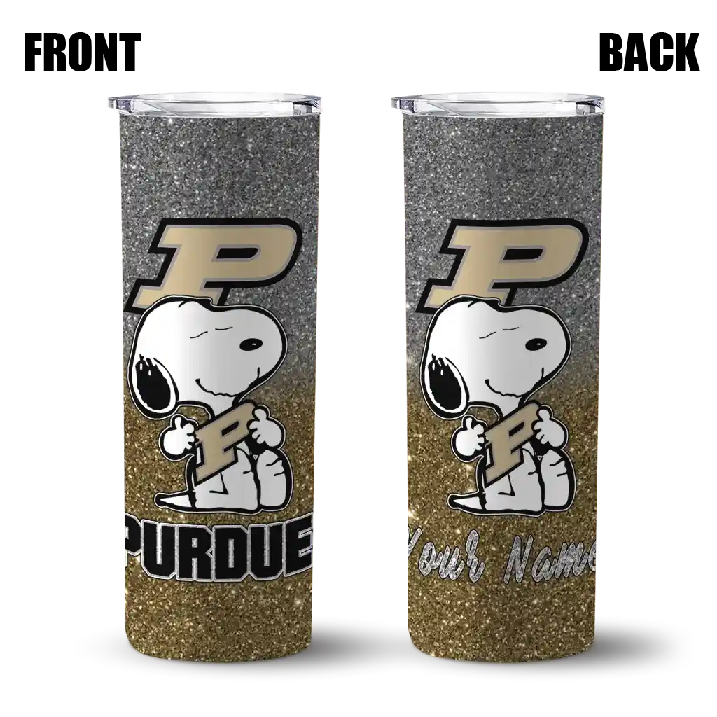 customized-purdue-boilermakers-snoopy-attitude-gold-skinny-tumbler-fashion-forward.webp
