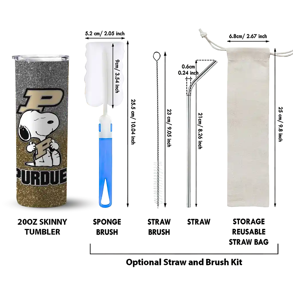customized-purdue-boilermakers-snoopy-attitude-gold-skinny-tumbler-new-arrival.webp