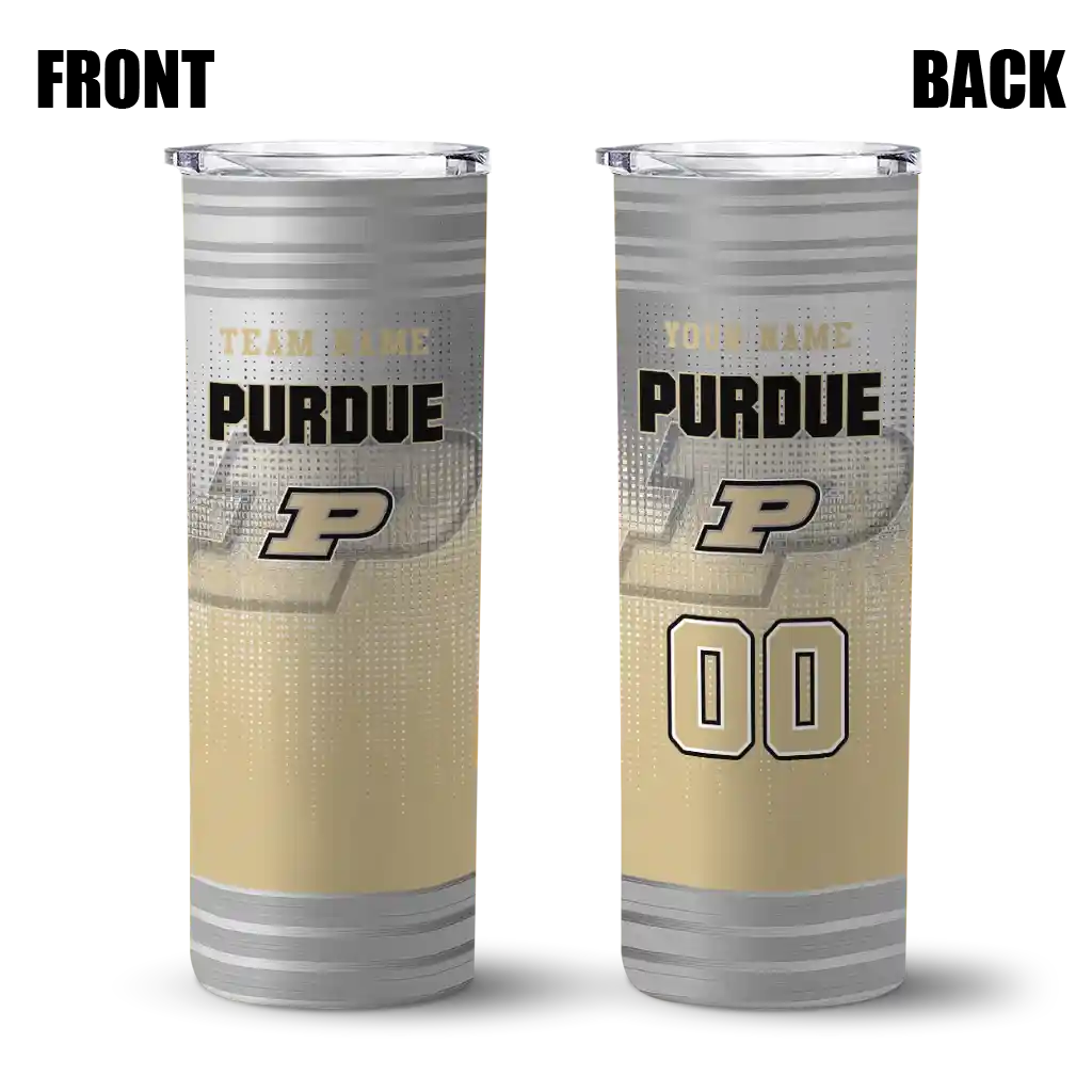 customized-purdue-boilermakers-swirl-texture-gold-skinny-tumbler-fashion-forward.webp