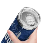 customized-rice-owls-stacked-diamond-navy-blue-skinny-tumbler-best-selling.webp