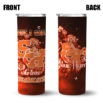 customized-sam-houston-bearkats-rose-romance-orange-black-skinny-tumbler-best-selling.webp