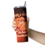 customized-sam-houston-bearkats-rose-romance-orange-black-skinny-tumbler-best-selling.webp