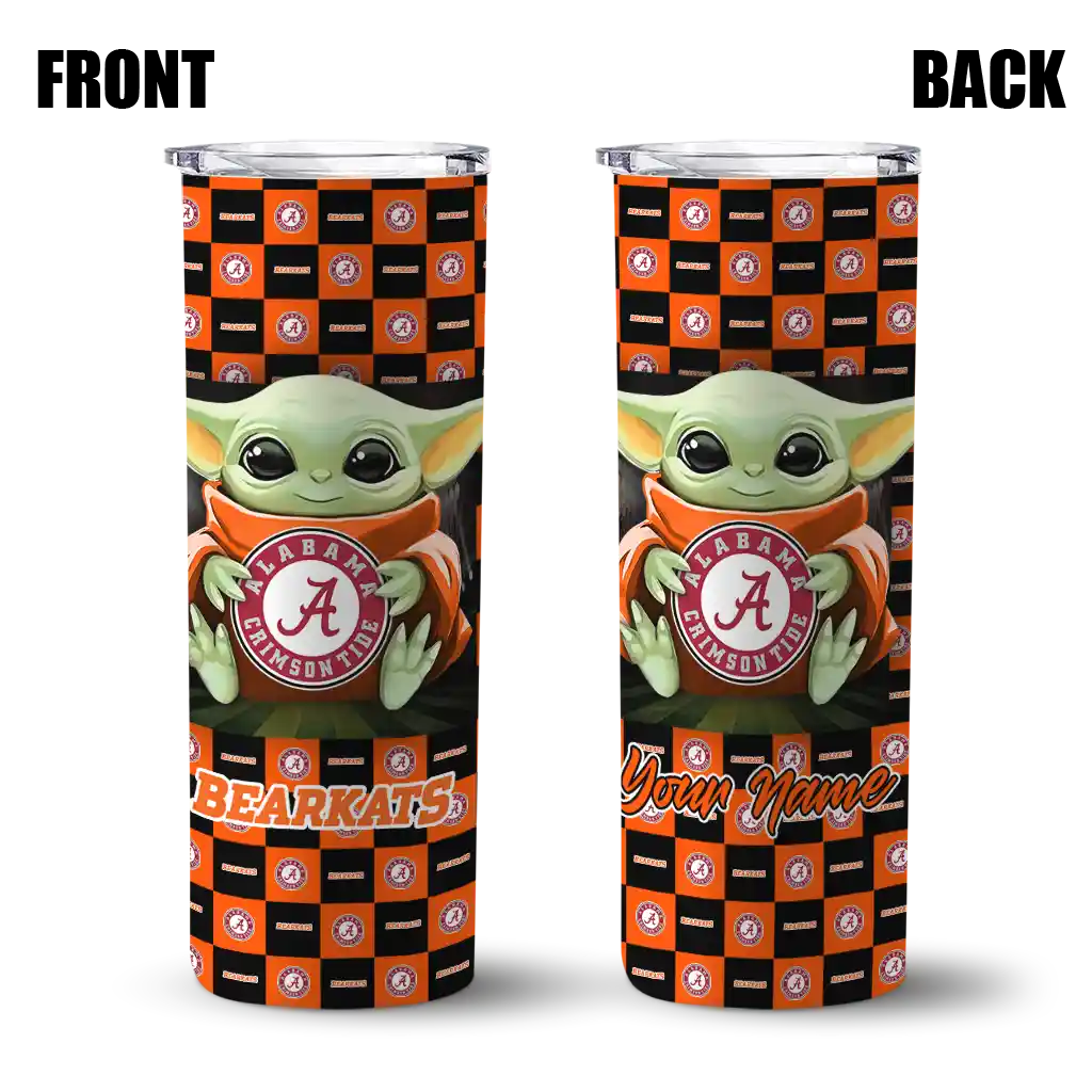 customized-sam-houston-bearkats-yoda-cozy-orange-black-skinny-tumbler-fashion-forward-1.webp