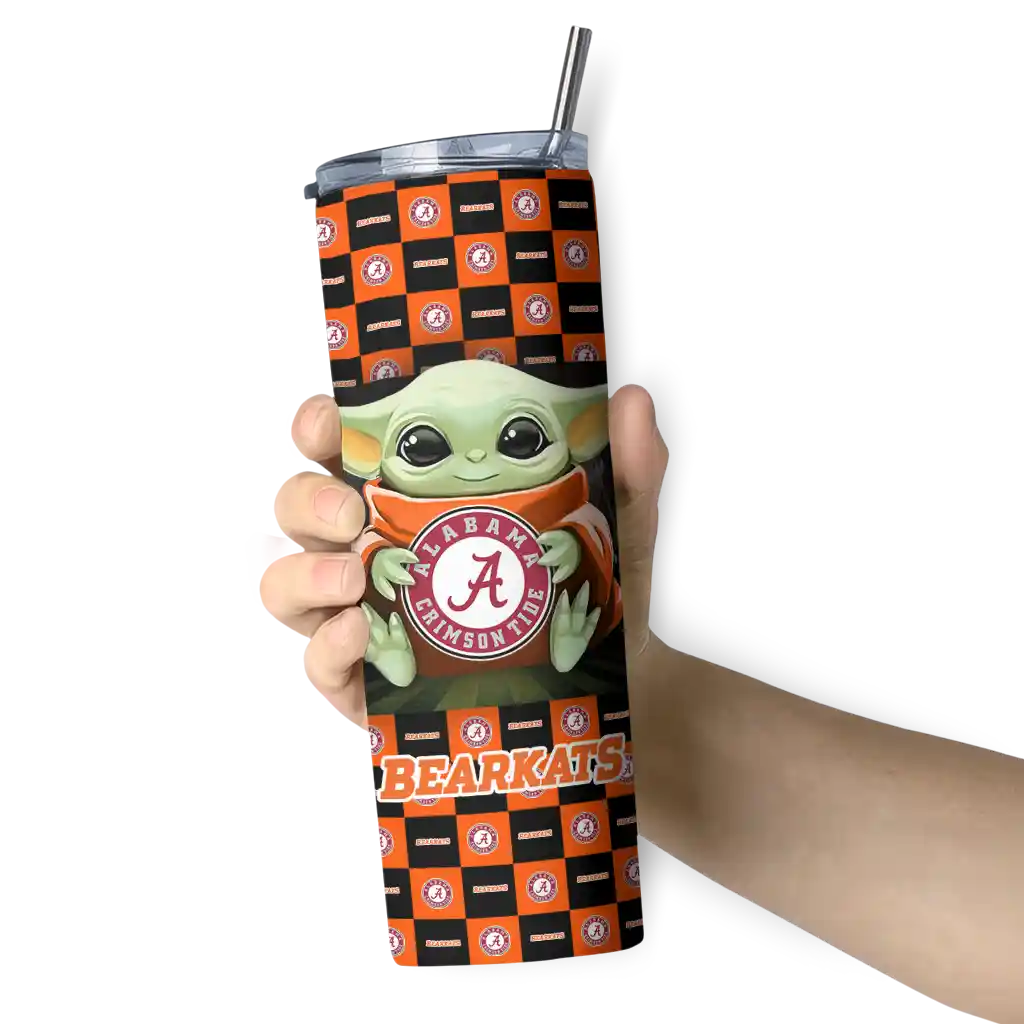 customized-sam-houston-bearkats-yoda-cozy-orange-black-skinny-tumbler-premium-grade-1.webp