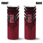 customized-san-diego-state-aztecs-chevron-stripes-red-skinny-tumbler-best-selling.webp