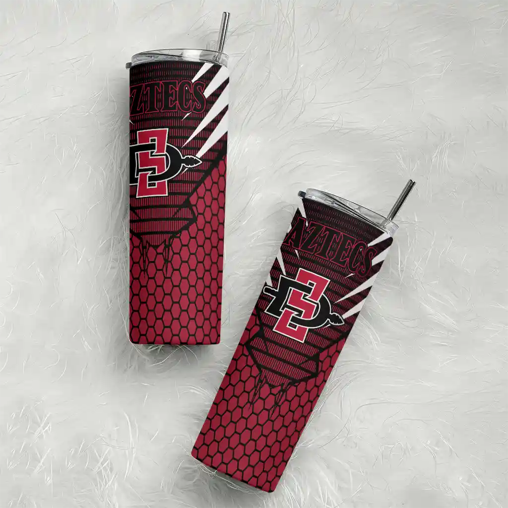 customized-san-diego-state-aztecs-chevron-stripes-red-skinny-tumbler-top-rated.webp