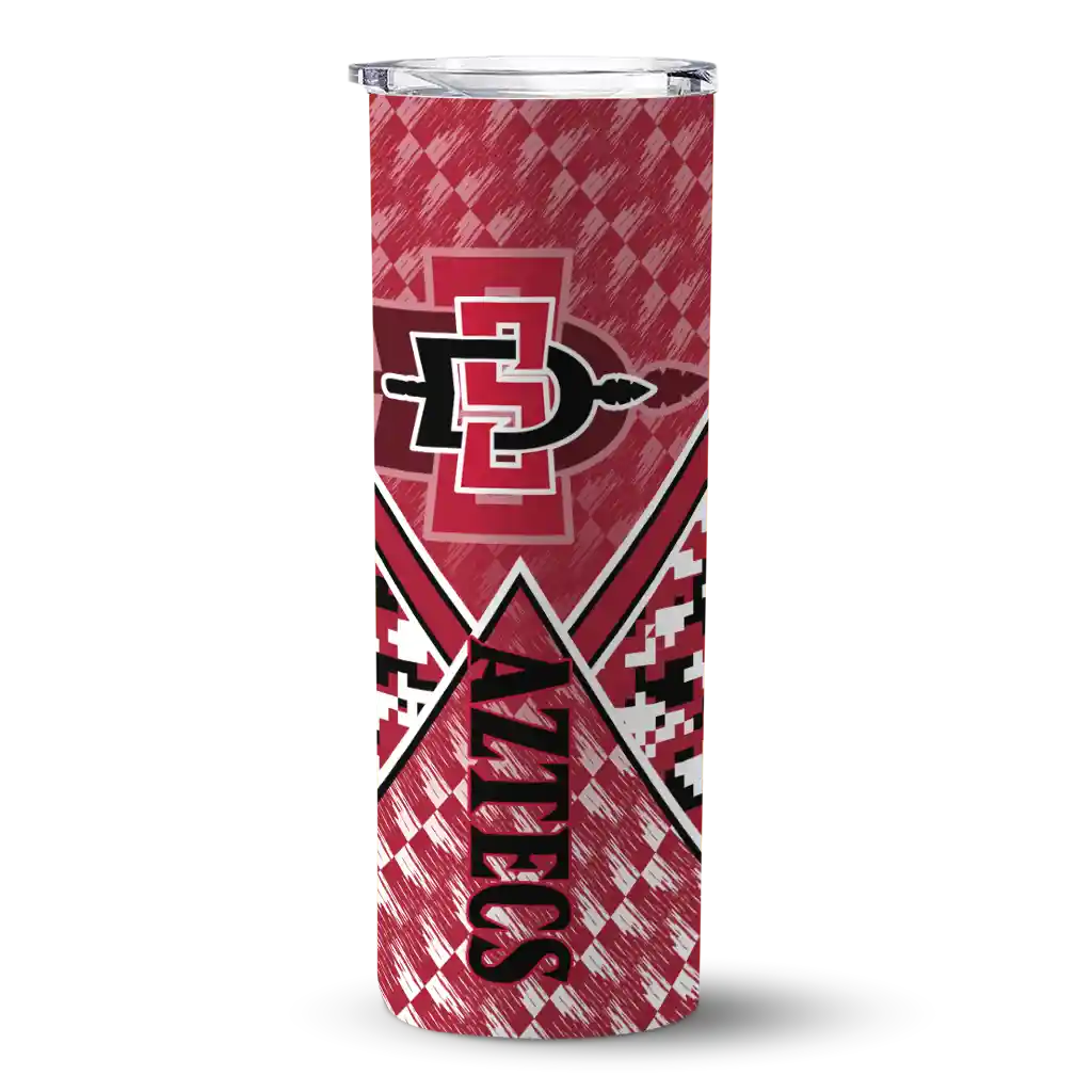 customized-san-diego-state-aztecs-monogram-burst-red-white-skinny-tumbler-best-selling.webp customized san diego state aztecs monogram burst red white skinny tumbler best selling