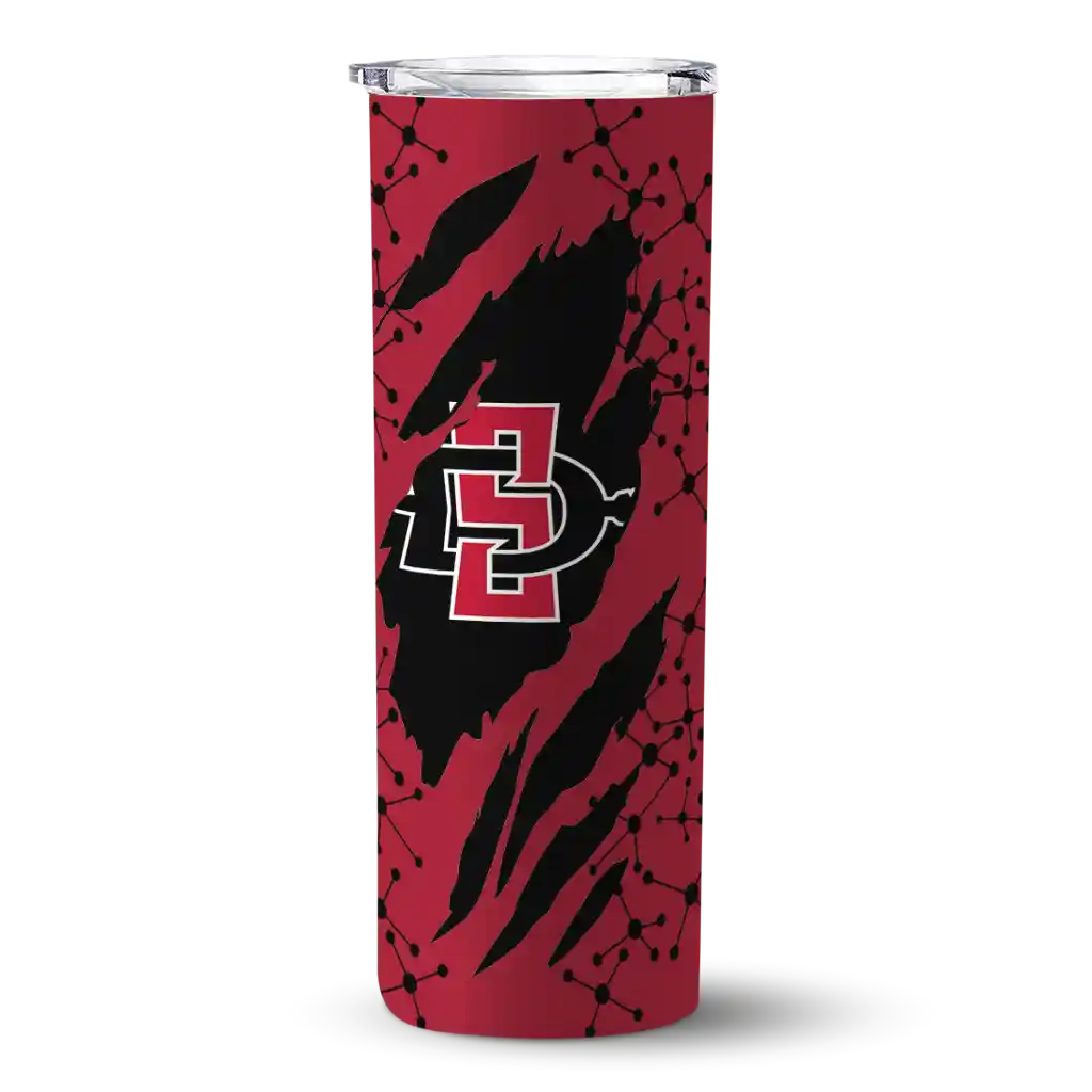 customized-san-diego-state-aztecs-star-pop-red-black-skinny-tumbler-best-selling.webp customized san diego state aztecs star pop red black skinny tumbler best selling