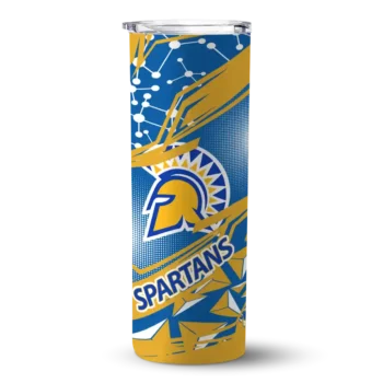 San Jose State Spartans Tumber - Customized Helmet Clash Skinny Blue