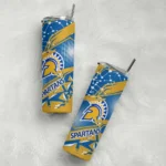 customized-san-jose-state-spartans-helmet-clash-blue-skinny-tumbler-best-selling.webp